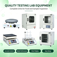 Équipement de laboratoire : Bain-marie, four de séchage, appareil de filtration, plaque chauffante pour la microbiologie alimentaire et l'analyse de l'humidité en laboratoire