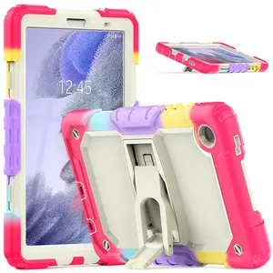 Tablet Case Verschillende Hoek Stand Siliconen Behuizing Voor Samsung Galaxy Tab A7 Lite 8.7 SM-T220 T225