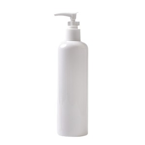 Botellas de Plástico PET Transparentes Blancas y Negras para Cosméticos, Lociones y Champús, Capacidad de 350 ml, con Bomba Pulverizadora, Impresión UV - Product Image 3