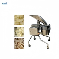 Commerciële multifunctionele groentesnijmachine, industriële aardappel snij-, plak- en raspmachine