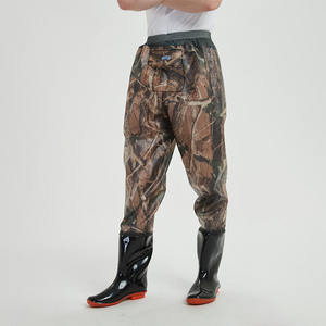 Gros échassiers <span class=keywords><strong>pantalon</strong></span> pesc fly zip 5 leader camo voler cuissardes cuissardes de pêche - Product Image 2