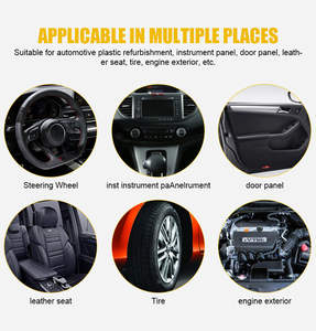 Agent de protection pour pièces automobiles en plastique et caoutchouc OEM ODM, restaure l'éclat et offre une nouvelle protection antioxydante, bon parfum, effet rapide - Product Image 3