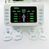 Dispositivo de Terapia TENS Multifuncional de Baja Frecuencia para Masajes, Promueve la Circulación Sanguínea, Máquina de Fisioterapia con Zapatos de Masaje