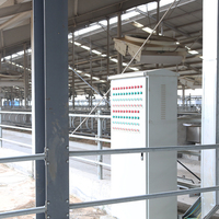 Structure en acier personnalisée pour l'élevage automatisé de bovins et de moutons