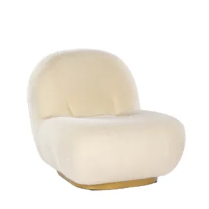 Carlford chaise d'appoint pivotante moderne meubles simples salon bras de lecture confortable chambre chaise d'appoint