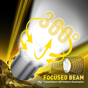 Ampoules LED AUXITO BA9S BA9 sans erreur, super lumineuses, pour éclairage intérieur de voiture, remplacement pour les ampoules de plafonnier, de tableau de bord, de plaque d'immatriculation et de boîte à gants. - Product Image 3