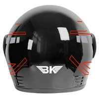 Casque de moto intégral PP, design classique, casque de sécurité, vente en gros directe d'usine, unisexe, adultes