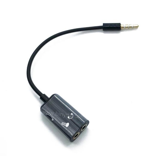 3.5mm Audio Splitter Microphone Headphone Adapter Cable Stereo Audio Splitter Adapter Cable