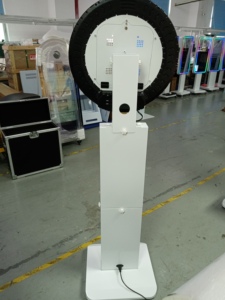 Dễ dàng thiết lập kim loại gian hàng vỏ Vòng ánh sáng xoay xách tay Đảng Selfie Pro Air <span class=keywords><strong>Ipad</strong></span> ảnh gian hàng - Product Image 6