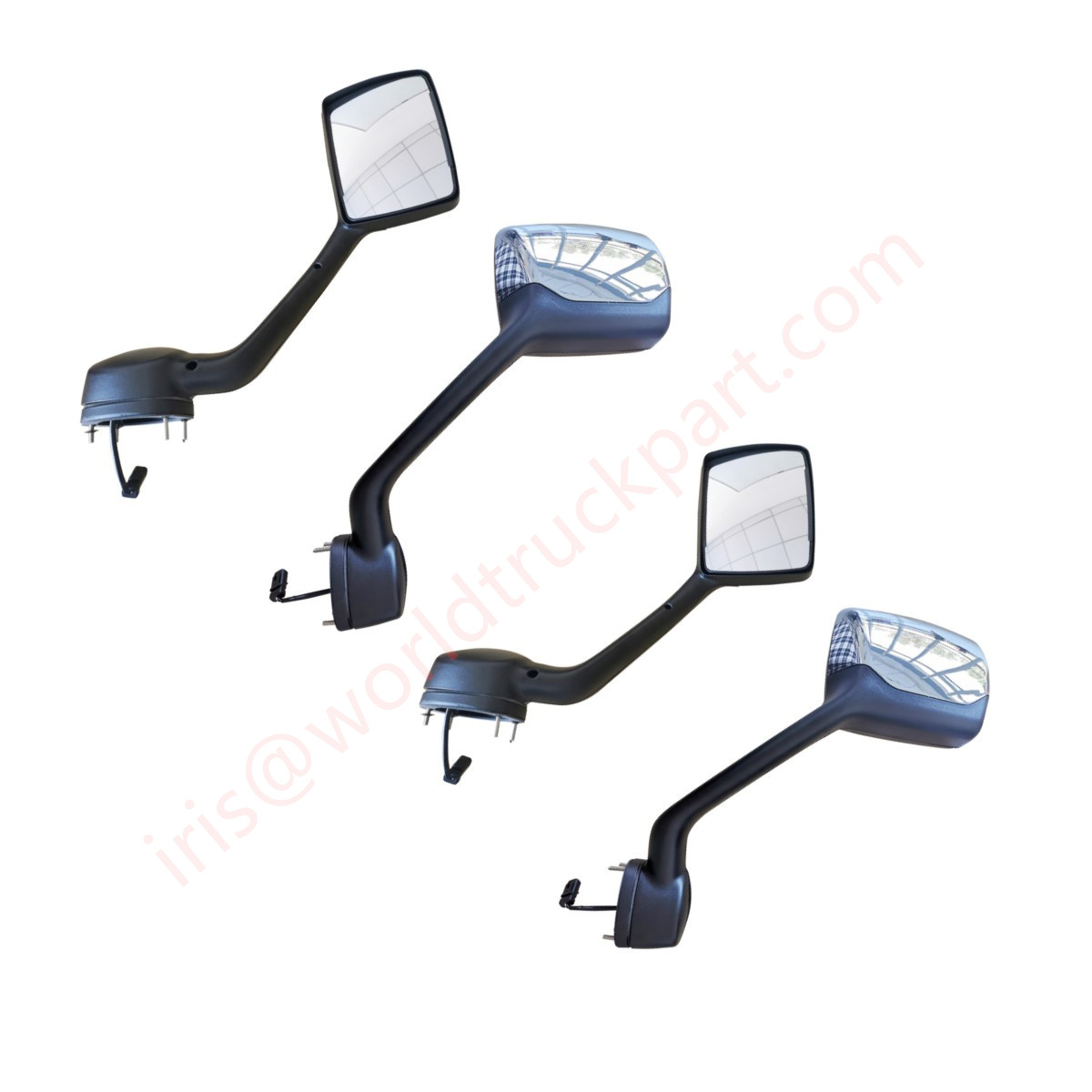 Replacement for Kenworth T680 Hood Mirror Assembly