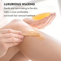Waxkiss excelente cera depilatoria liposoluble profesional hecha en Italia para depilación de cuerpo completo brillo