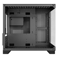 AntarcChill High Quality Tempered Glass USB Computer Gaming Cases Esports Micro ATX Sea View Pc Cabinet With RGB Cooling Fans