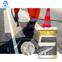 Excellent matériau peinture routière réfléchissante revêtement thermofusible peinture de marquage routier de couleur thermoplastique pour la construction