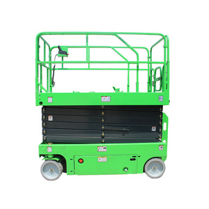 Plateforme élévatrice à ciseaux autopropulsée à prix direct usine, plateforme de travail aérienne électrique mobile pour la construction d'entrepôts - Product Image 1