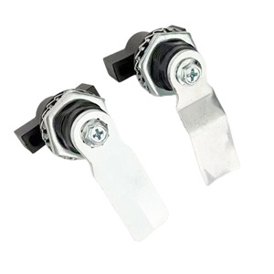 Cerradura giratoria Haitan MS714-2 de 21-24 mm, de aleación de zinc, sin llave, para muebles industriales, racks de servidores y equipos eléctricos. - Product Image 3