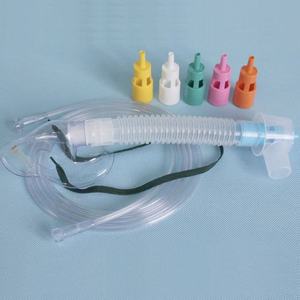 หน้ากากเวนทูรีแบบใช้แล้วทิ้งเกรดทางการแพทย์ PVC พร้อมตัวลดแรงดัน 6 ระดับ สีใส/เขียว ลดราคาพิเศษ - Product Image 6