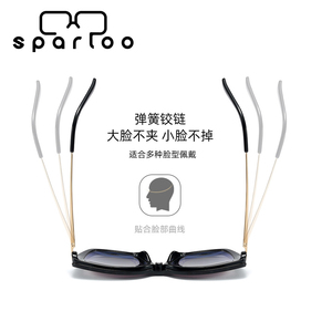 Sparloo 1122 Trasparente Blu di Blocco Luce <span class=keywords><strong>Occhiali</strong></span> <span class=keywords><strong>con</strong></span> la <span class=keywords><strong>Clip</strong></span> Magnetica <span class=keywords><strong>Occhiali</strong></span> Da Sole - Product Image 4
