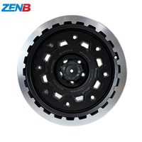 عجلات سيارات الركاب المناسبة لسيارات BMW الفئة 1، 2، 3، 5 طراز F10 E46 مقاس 17، 18، 19 بوصة 5X112 5X120 متدرجة، أسود بوجه آلي XTX014
