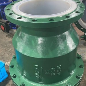 Válvula de Retención Yihong con Revestimiento de PTFE, Tipo Oscilante con Brida de Acero Fundido para Medios Corrosivos, Función de Corte - Product Image 3