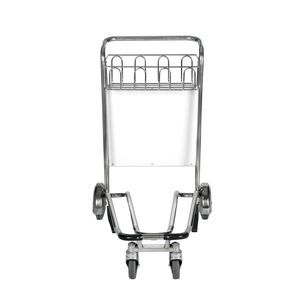 Carro de equipaje de aeropuerto de acero inoxidable de <span class=keywords><strong>4</strong></span> ruedas a la venta equipaje de carro de aeropuerto - Product Image 3
