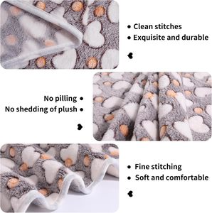 Hot Selling Washable Cozy Puppy <strong>Dog</strong> Blankets Soft Fleece Cat <strong>Dog</strong> Blankets Warm Sleeping Mat <strong>for</strong> <strong>Sofa</strong> Bed Pet Blanket <strong>Throws</strong> - Product Image 3