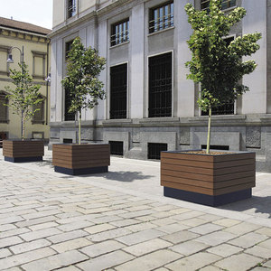 Macetas rectangulares extra grandes para árboles, macetas <span class=keywords><strong>de</strong></span> <span class=keywords><strong>madera</strong></span> para jardín, maceta <span class=keywords><strong>alta</strong></span> para exteriores - Product Image 5
