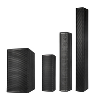 GPUB S210 + CL Altavoces de 10 pulgadas y 3 pulgadas Sistema de altavoces de matriz de línea pasiva activa Audio profesional
