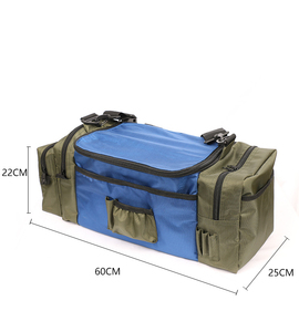 Sac de sport de golf à disques d'extérieur avec logo personnalisé, résistant à l'usure, imperméable, pour 25 disques, sac de pratique de golf à disques - Product Image 5
