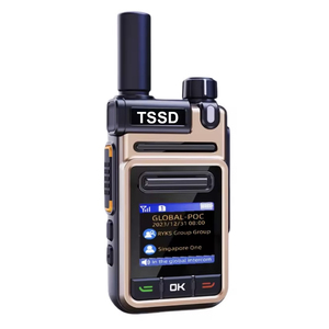 <span class=keywords><strong>Radio</strong></span> avec carte SIM POC 4G personnalisée pour les voyages internationaux, étanche IPX6, communication réseau, interphone, talkie-walkie longue portée 5000 km - Product Image 1