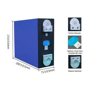 EU Stock <span class=keywords><strong>3</strong></span>.2V Grade-A LiFePo4 Lithium-ion batterijcel energiesysteem 314Ah werkelijke capaciteit met 8000 cycli MB31 280Ah M6 - Product Image 3