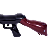 Gros jouet de pistolet en plastique jouet d'enfant heureux pistolet PVC gonflable jouet pistolet