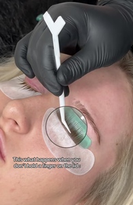 Tendances 2026 : Coussinets réutilisables en silicone bleu gelée pour rehaussement de cils, bouclage en V, sans <span class=keywords><strong>colle</strong></span>, matériaux en silicone améliorés, tiges de rehaussement de cils - Product Image 6