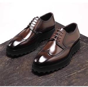 Chaussures Oxford en cuir de vachette pleine fleur personnalisables pour hommes – Idéales pour affaires et mariages - Product Image 6