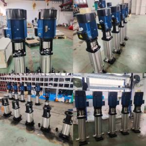 מכירה ישירה יצרן בריכת שחיה משאבת מים צנטריפוגלי אנכי באיכות גבוהה - Product Image 6