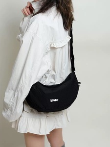 2026 New Arrival Nylon Dumpling Bag, Lightweight Crossbody Sling Bag for Men & Women, Ideal for Sports Cycling, Top Trending - Product Image 3