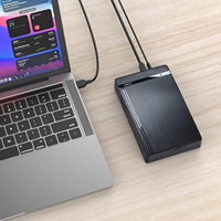 VONN Prix d'usine Boîtier de disque dur externe 3.5 ''USB 3.0 avec adaptateur secteur 12V 3.5 2.5 pouces SATA HDD SSD Case jusqu'à 8TB