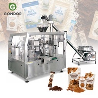 Machine d'emballage Doypack pour céréales, farine de maïs et haricots, pour poudre de lessive et savon en poudre de 20 kg, 20 g, 30 g