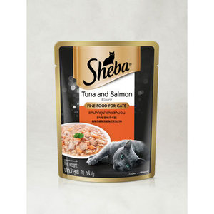 Shiva 70g cibo umido per pesce tonno e salmone in una comoda confezione - Product Image 1