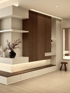 Customizzato Design moderno europeo soggiorno mobili pannello legno TV Stand vetrina & Storage per uso domestico o Hotel - Product Image 4