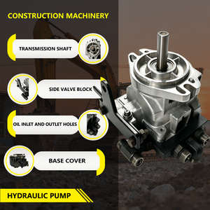 Bomba hidráulica de pistón axial de circuito cerrado BDP-10L-1190, bomba de repuesto para equipos de césped de jardín - Product Image 2