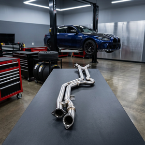 Vortex Racing Exhaust for M3 M4 G80 G81 G82 G83 S58 3.0T Stainless Steel 304 Mirror Polished Equal Length Midpipe X-pipe Z-pipe - Product Image 1