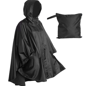 Poncho <span class=keywords><strong>de</strong></span> <span class=keywords><strong>Pluie</strong></span> Léger et Imperméable en Polyester avec Capuche, Personnalisable avec Logo, Vente en Gros, pour Hommes et Adultes - Product Image 4