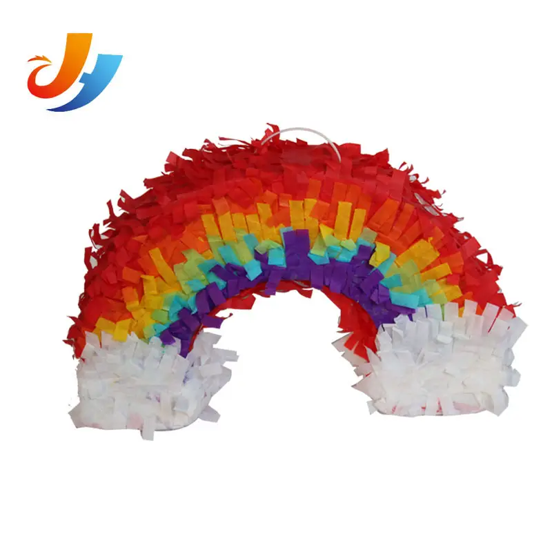 Arco Iris de colores de papel de fiesta de Piñata número piñata 0-9
