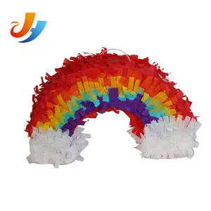 Rainbow colors party paper pinata number pinata 0-9