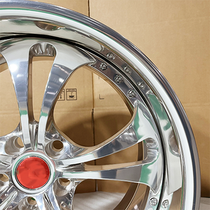 Кованые диски на заказ, <span class=keywords><strong>2</strong></span>/<span class=keywords><strong>3</strong></span> части, 5x114.<span class=keywords><strong>3</strong></span>, хромированные, с глубоким ободом, 16-26 дюймов, 5 спиц, <span class=keywords><strong>3</strong></span>/<span class=keywords><strong>2</strong></span> части, кованые диски - Product Image 2