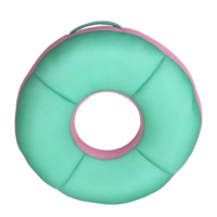 Coussin flottant 3D en maille pour piscine, coussin flottant rond pour la piscine, bouée gonflable pour la plage et la piscine