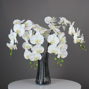 Ramo de Orquídeas Artificiales - Ramas de Orquídeas Phalaenopsis de Látex Realistas para Decoración del Hogar, Oficina y Bodas - Product Image 3