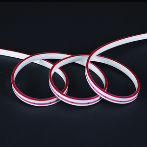 แถบไฟนีออน LED ซิลิโคน4*10มม. ใช้ในร่ม24V 5ซม. ตัดแสงเชิงเส้นสว่างพร้อมแจ็กเก็ตซิลิโคนสี - Product Image 2