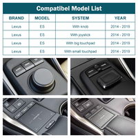 Carretera de enlace adaptador soporte Siri inalámbrico Carplay caja de Apple CarPlay Android Auto módulo para Lexus ES 2014-2019