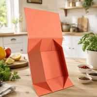 Scatola Regalo Pieghevole Personalizzata Ecologica Riutilizzabile con Chiusura Magnetica |   Confezione Rigida Pieghevole Stile Libro